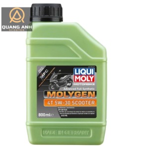 NHỚT XE MÁY (MOTORBIKE 4T 5W30 MOLYGEN SCOOTER LIUQI MOLY 800ML)