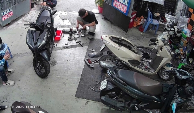 Mùng 10 tại Quang Anh Scooter